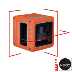 Laser Multiligne Cube rouge Nedo