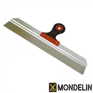 Couteau à Enduit en Inox 200 mm - Spatule de Façade à Lame Plate