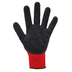 Gants enduction latex T9 Maçon Mondelin rouge