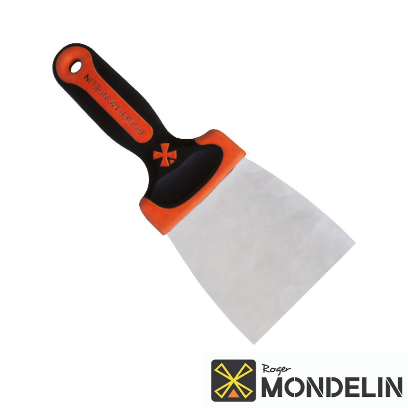 Couteau à enduire Pinguin Dura-Soft en inox de 60 cm x 0,5 mm